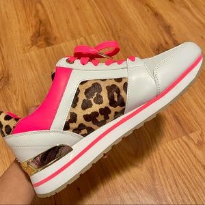 Michael Kors Billie Trainer Optic White Multi